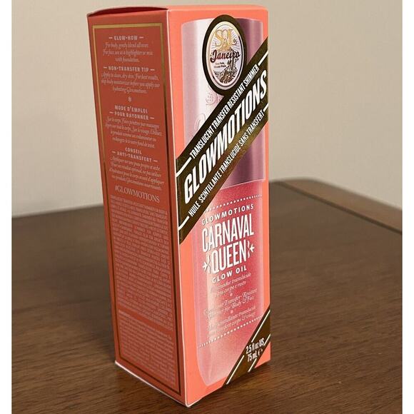 Sol de Janiero Glowmotions Carnival Queen Glow Oil Dewy Pink Luster, 2.5 oz, NIB - Picture 2 of 4